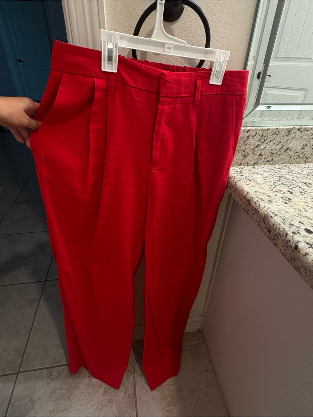 Target Red Pleated Women's Dress Pants